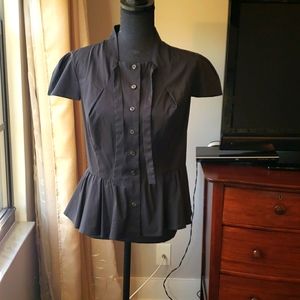 Prada Peplum Top